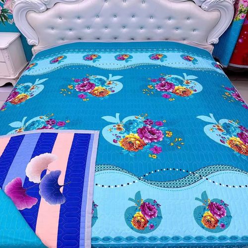 多功能四季通用床盖三层夹棉炕盖