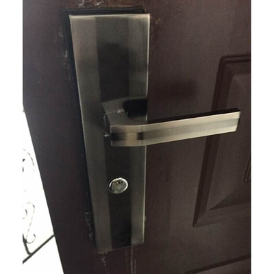 铁y门13型锁芯家用13型把手木门13型锁通用型大门入户门锁