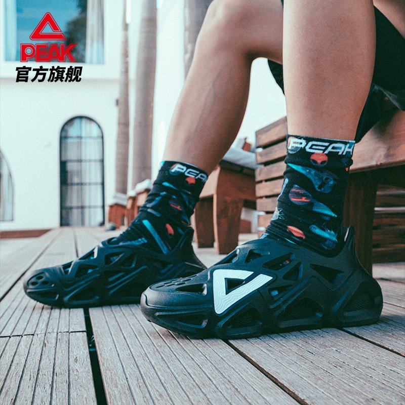 匹克态极洞洞凉鞋男2022夏季新款潮流透气防水沙滩太极运动凉拖鞋