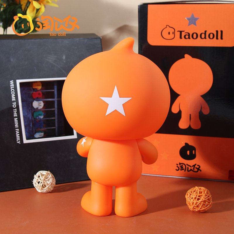 阿里巴巴官方淘公仔手办桌面摆件汽车玩具模型人偶办公礼品人气