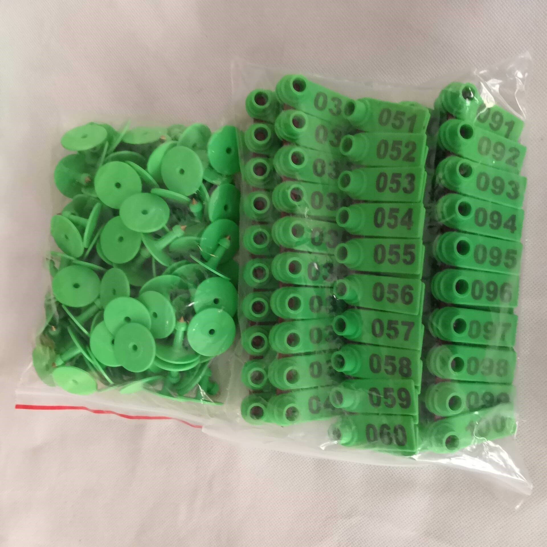 兽用猪用羊用耳标牌牛用记号笔耳号带字防疫编号标签耳环母猪耳