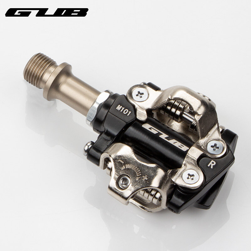 GUB 公路车锁踏山地车轴承脚蹬子锁片单车自行车自锁脚踏骑行配件