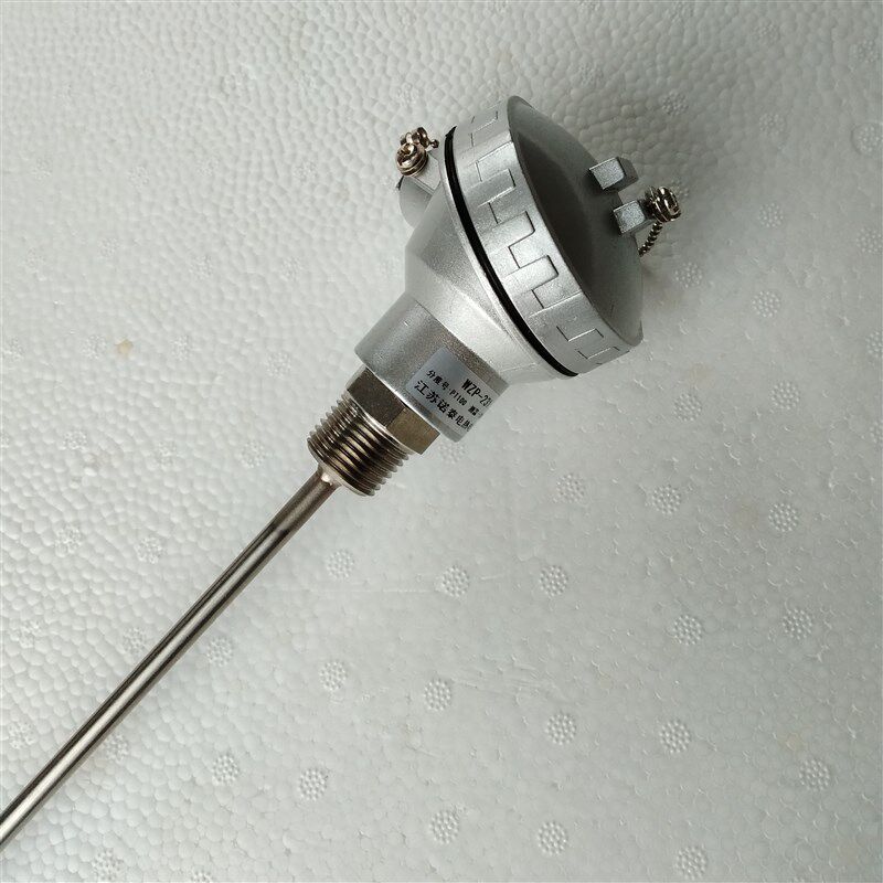 固定螺纹装配式pt100热电阻wzp-231/wzp-230热电偶测温棒感温探头