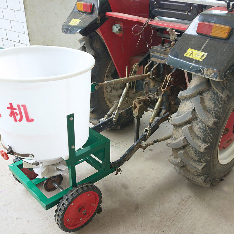 农机拖拉机后置撒肥机施肥机撒肥料农用化肥机三点悬挂施肥器配件