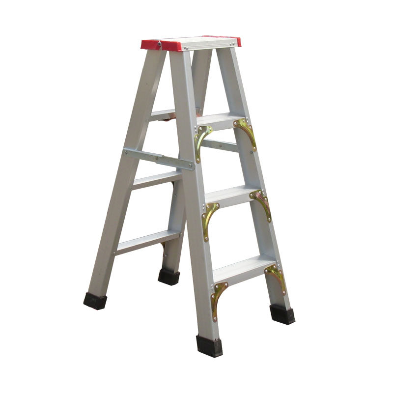 铅合金人字梯 家用加厚简易梯子折叠小型5步小巧多功能便携三步铝