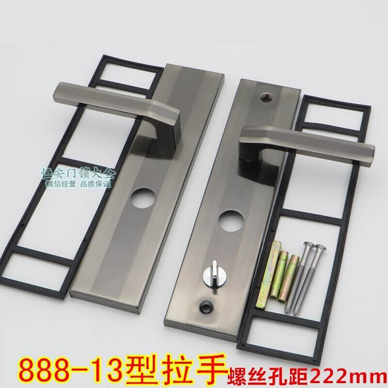 速发铁y门1型锁芯家用1型把手木门1型锁通用型大门入户门锁
