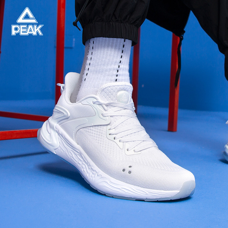 匹克态极瓷风运动鞋2021秋季网面透气减震轻便太极休闲跑步鞋男女