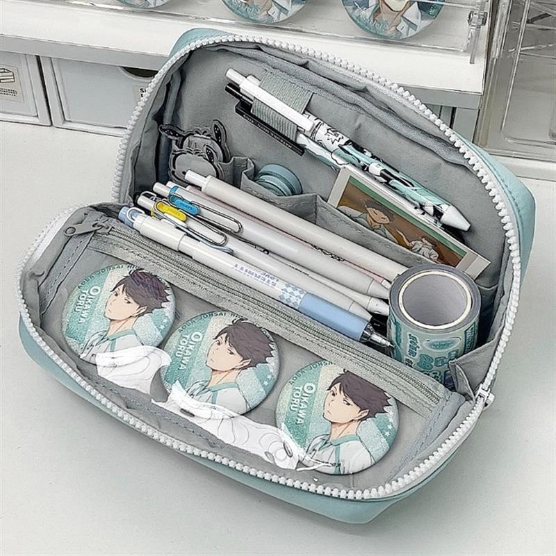 痛包文具袋STILLWAWOO小食量笔袋吧唧多功能大容收纳二次元学生