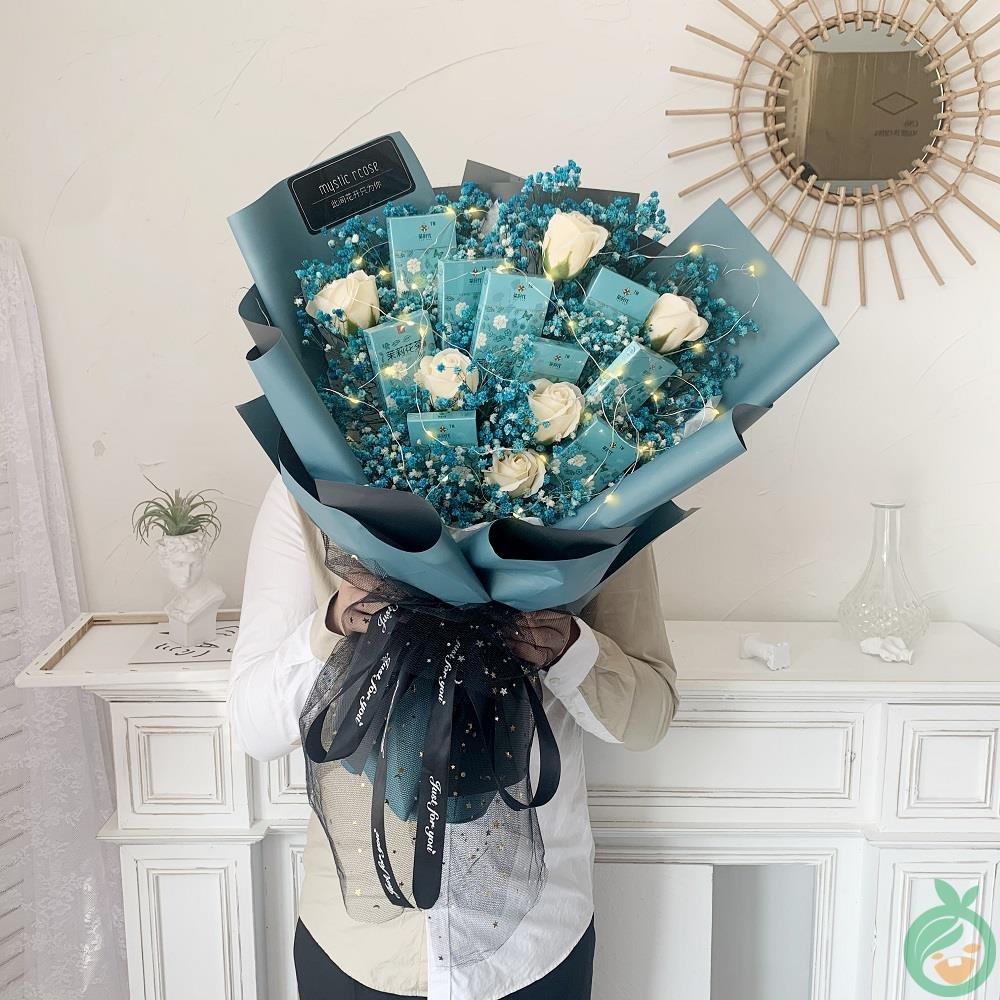 花束diy材料包纸的套装做的水果包花纸包装免壳包装纸糖果制作