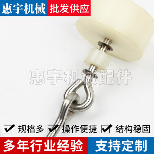 不锈钢挂钩移门吊轨滑轮  小型滑轮尼龙吊滑轮不锈钢肉钩滑轮吊钩