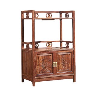 红木刺猬紫檀茶水柜实木餐边柜酒水多功能收纳储物柜花梨木小书柜