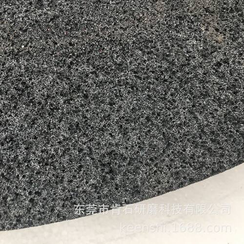 橡胶树脂铝 铜用KEENSHI多气孔大气孔蜂窝黑碳化硅 绿碳化硅砂轮