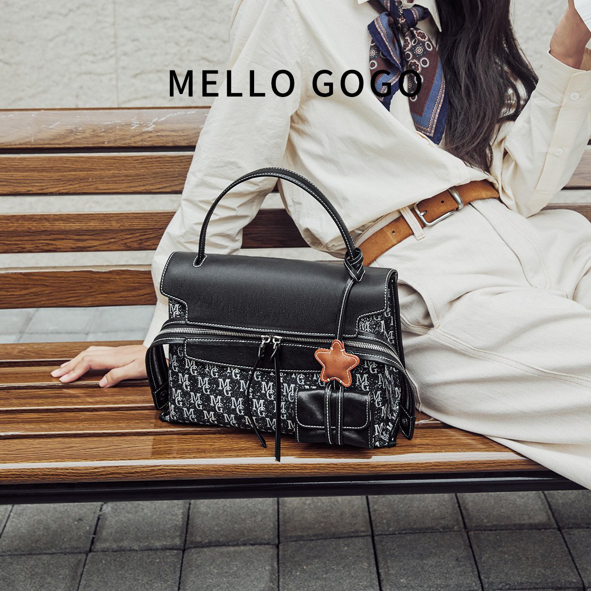Mellogogo老花手提包女2026新款