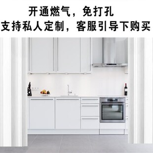 PVC折叠门 免打孔免安装开放式厨房开通燃气临时门简易商铺隔断门