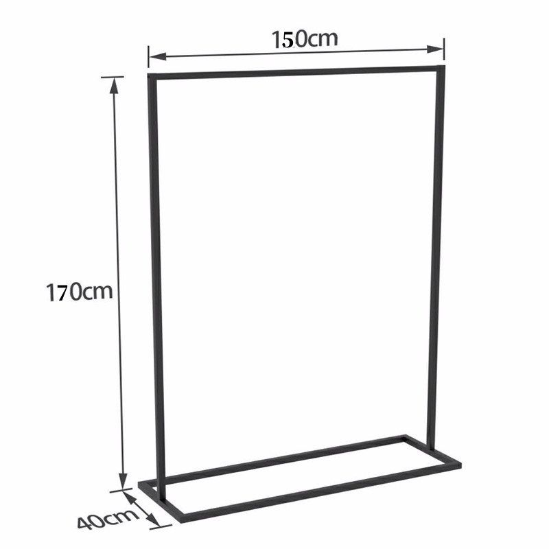 轻奢服装架男女服装店展示架挂衣架子简易童装落地式组装衣服货架