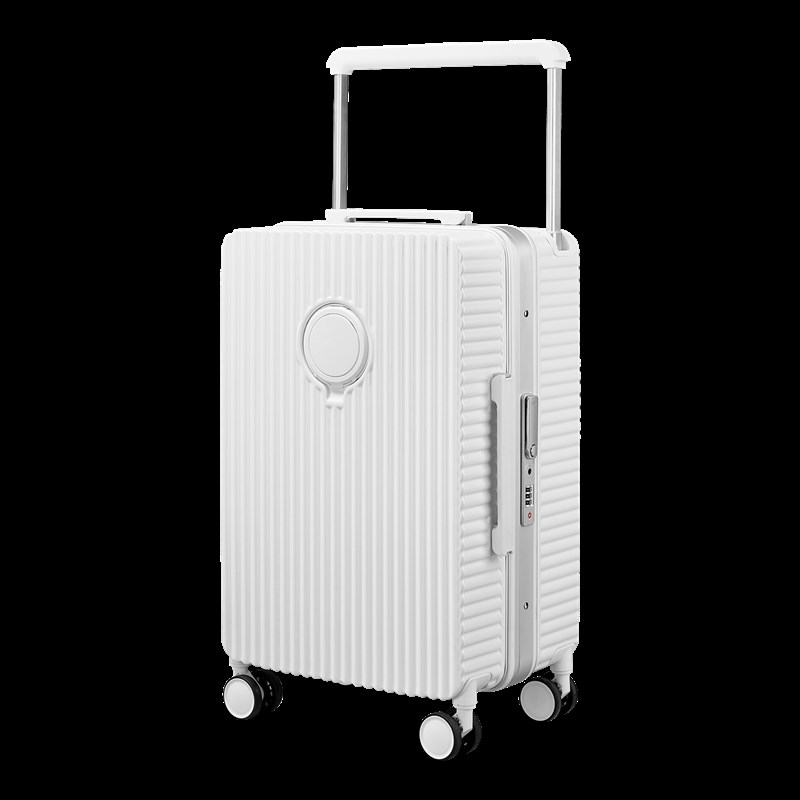 宽拉杆铝框行李箱万向轮女20寸新款大容量登机PC旅行箱24男密码箱