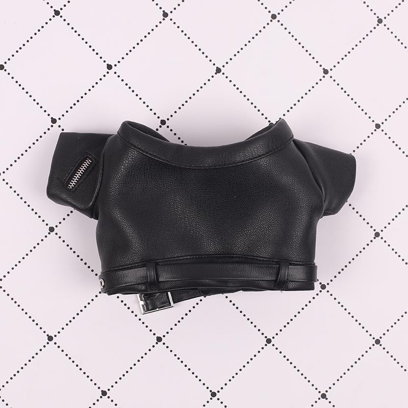 20CM娃衣现货皮衣外套无属性20厘米棉花娃娃用衣服可爱精致好看