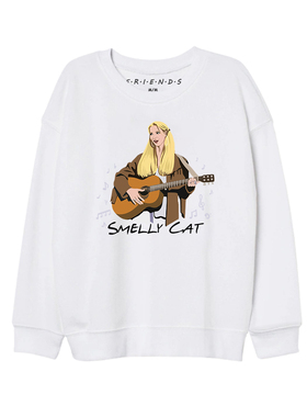 Friendsforever老友记官方限量周边同款菲比Smelly Cat卫衣帽衫