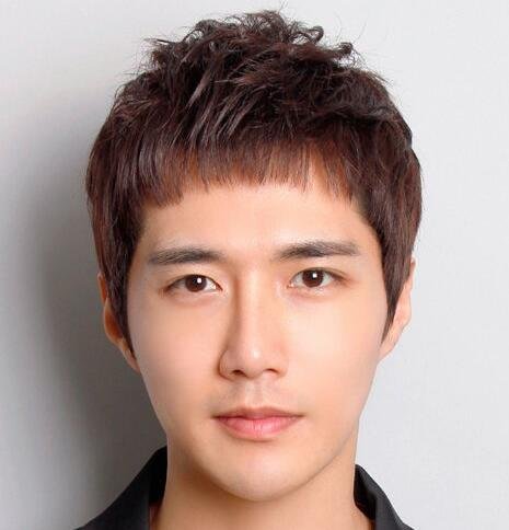 韩版男假发短发逼真帅气男生短直发蓬松齐碎刘海个性男士时尚假发