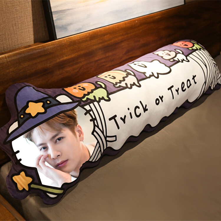 长条抱枕diy定制可印照片女生睡觉情侣真人脸公仔等身人形王嘉尔