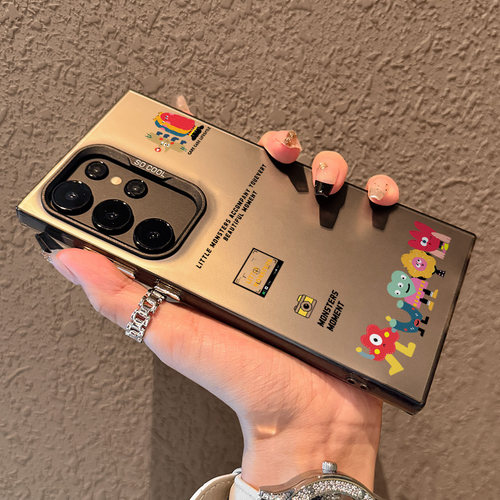 适用于三星手机壳相机小怪兽