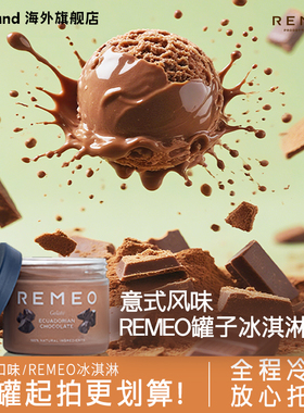 【部分临期】gelato冰淇淋坚果冰激凌巧克力原装进口REMEO大桶