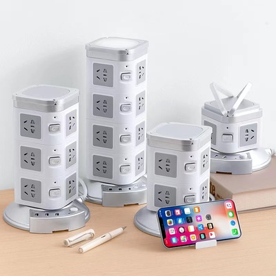 防雷插座板智能usb快充立式