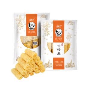 薛黄记香港黄金卷响铃脆铃卷油炸腐竹港式豆皮腐皮豆制品火锅食材