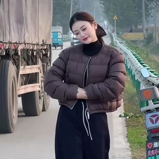 羽绒服女轻薄保暖蓬松面包服日常外套 新款 超推荐 超百搭｜2025冬季