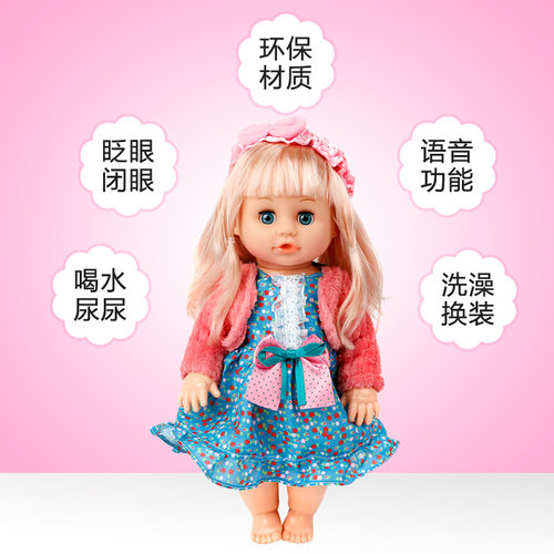儿童玩具小推车h宝宝婴儿手推车带娃娃学步车小女孩童23Z45岁过家