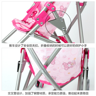 儿童玩具小推车h宝宝婴儿手推车带娃娃学步车小女孩童2345岁过家