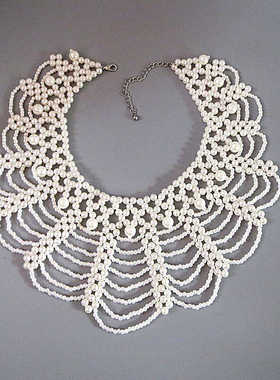 锁骨链设计感短款名媛风假领子女