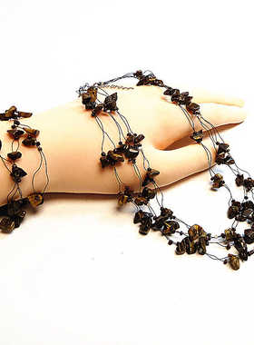 716复古重工多层百搭项链女