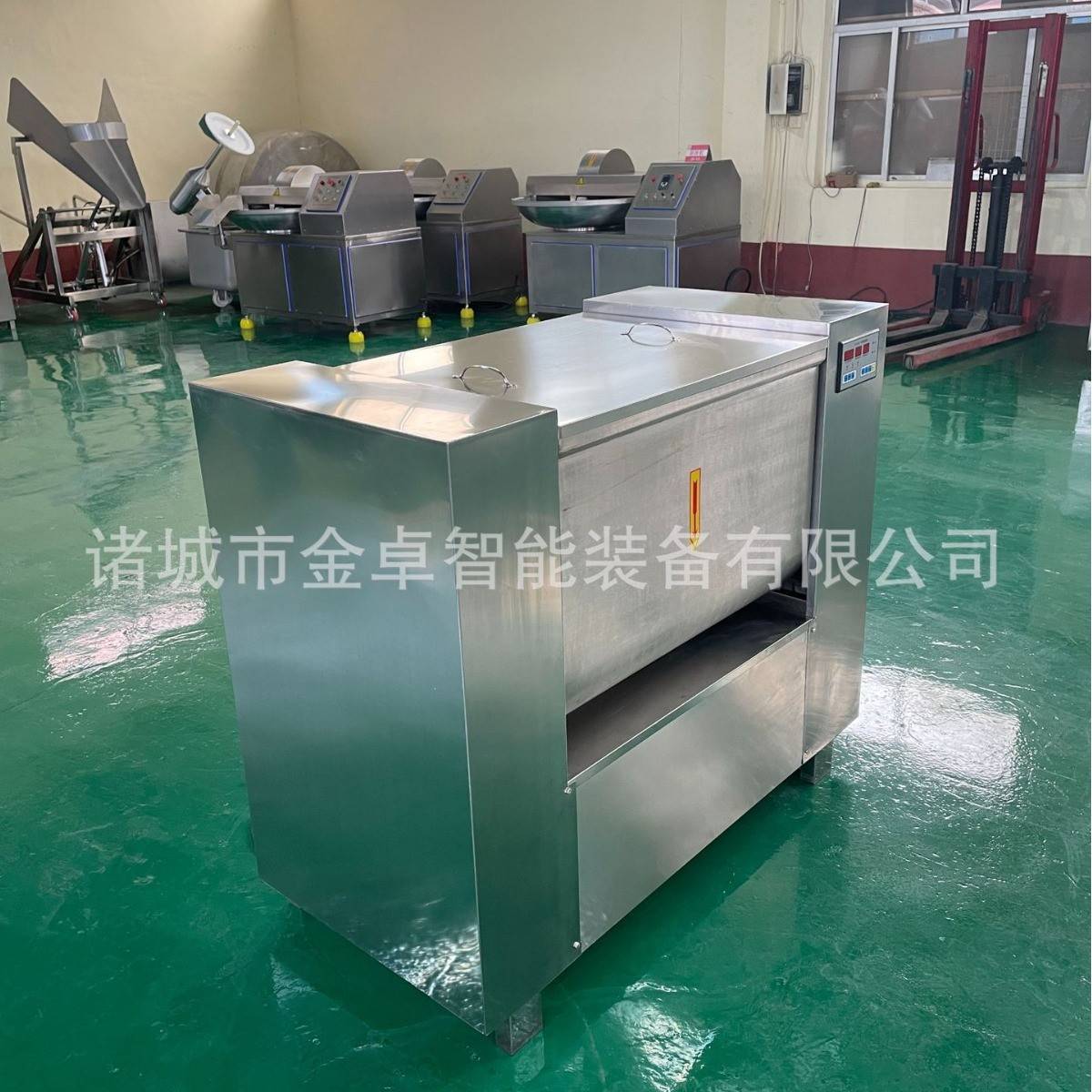 双搅笼拌馅机侧翻出料馅料混合搅拌设备香肠肉馅拌馅机器商用搅馅