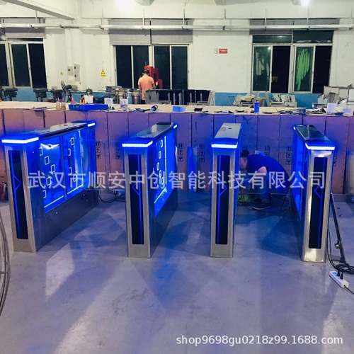 游泳馆高端速通门防撞摆闸大厦出入口门闸办公楼人行通道闸机厂家