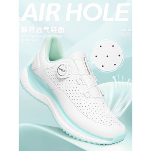 PGM 高尔夫球鞋散热透气孔夏季女款高弹爆米花女士运动鞋增高鞋子