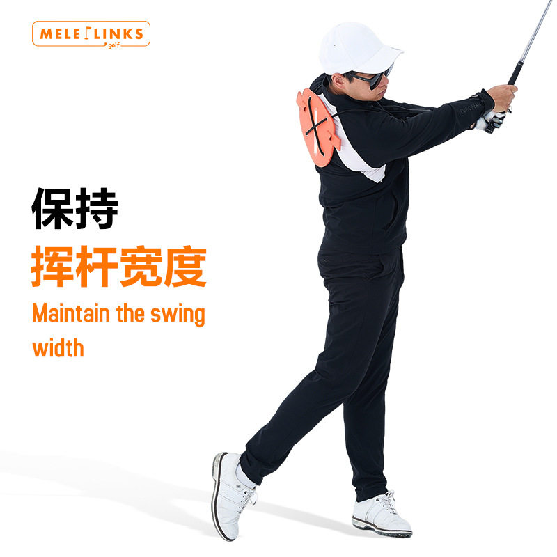 高尔夫挥杆外骨骼 同步身体动作矫正器即时反馈 golf挥杆练习器