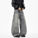 现货A412-DM546-特P55-限价98-做旧破洞脏染牛仔裤，男装牛仔裤，电商A412