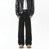 现货500-A412-DM289-P75-限98-高品质拼接几何伐木裤工装裤，男装休闲裤，电商A412