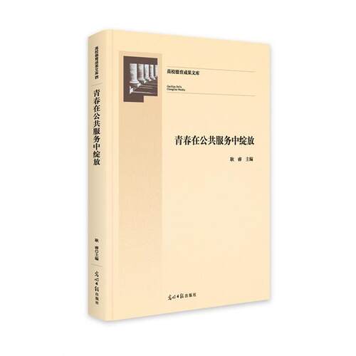 青春在公共服务中绽放 9787519473136 光明日报出版社 耿睿