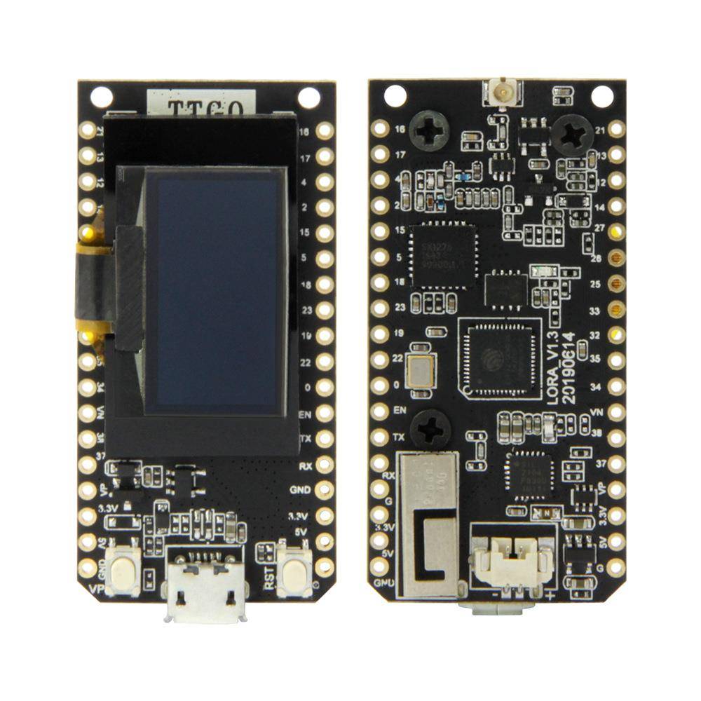 LILYGO LORA32 V1.3 868MhzESP32 0.96英寸OLED无线WIFI蓝牙模块