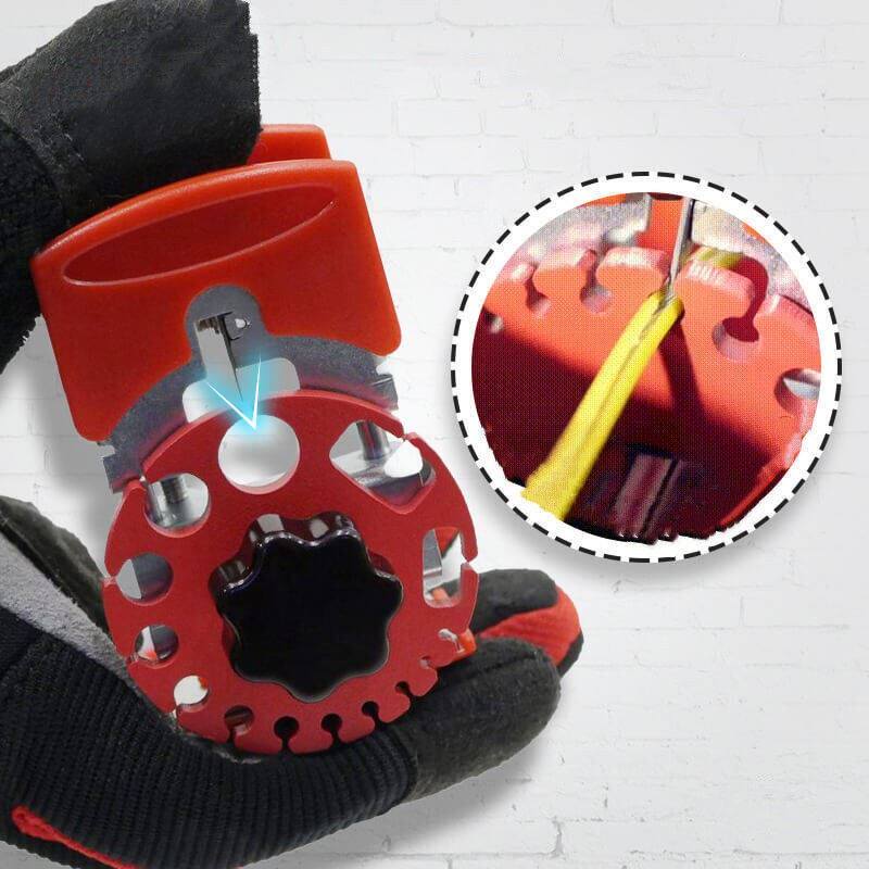 手动剥线皮神器简易剥线器快速去皮多用可调电线剥皮抽芯用