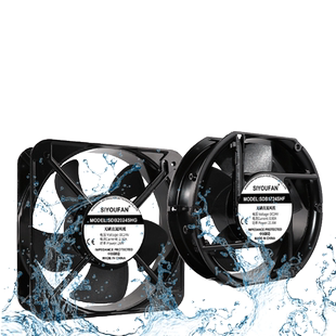 户外IP68防水风扇加湿器喷雾器雾化机醒发箱超声波工业12V24V48V