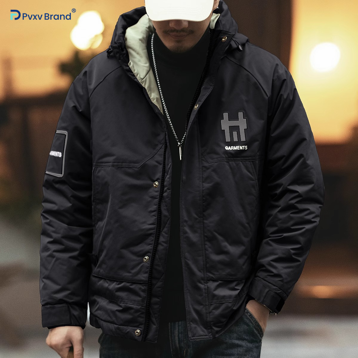 羽绒服男士新款冬季短款宽松