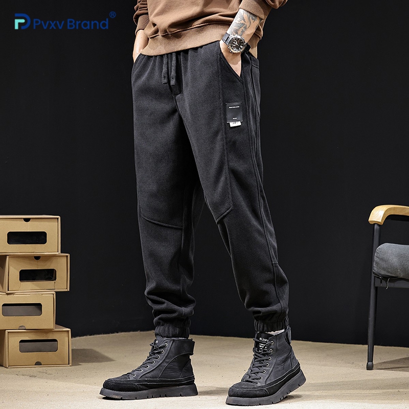 休闲裤男春秋季2025新款束脚卫裤