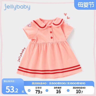 小童公主裙2女童夏装洋气连衣裙儿童夏F季婴儿宝宝夏1-3岁女孩裙