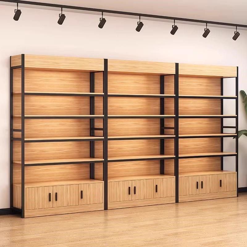 超市产品展示收纳架子带柜门防尘长条货架客厅靠墙一体书架置物架,3C数码配件,数据连接线,淘宝优惠券,粉丝福利购,淘宝优惠卷