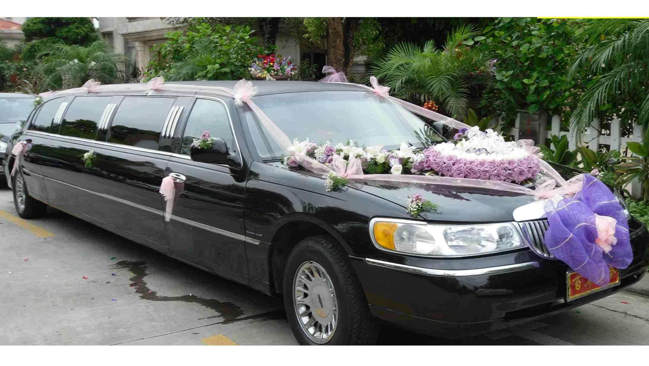 重庆主车紫玫瑰白玫瑰百合专业扎花车婚车爱你一生又一世现场扎