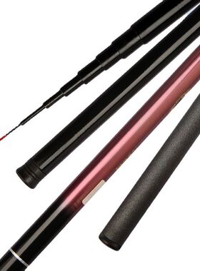 玻璃钢手竿短节鱼竿3.6米4s.5米5.4米6.3米7.2米钓鱼竿实心竿稍竿