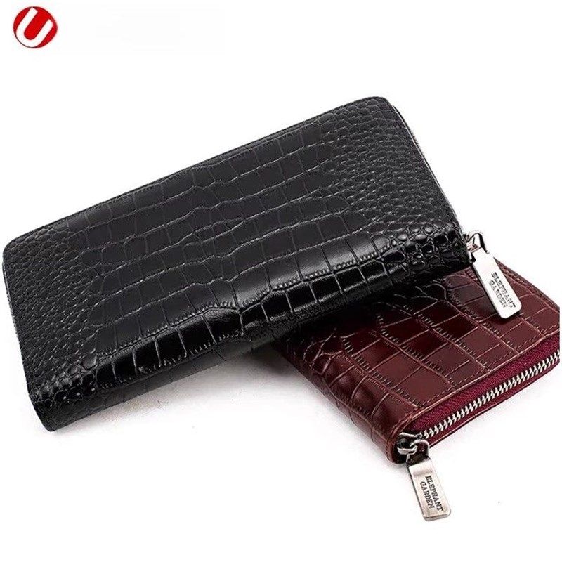 大象花园长款男式美式手拿钱包头层牛皮商务大容量卡包真皮高级感,箱包皮具/热销女包/男包,钱包,淘宝优惠券,粉丝福利购,淘宝优惠卷